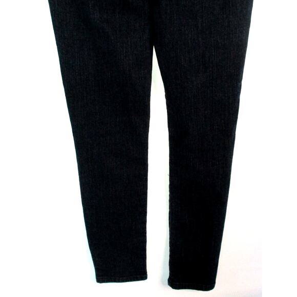 Levi's Women's Mid Rise Straight Leg Dark Wash Legging Blue Jeans Size 4M - Picture 6 of 9